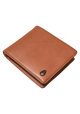 Pass Leather Coin Wallet - Saddle