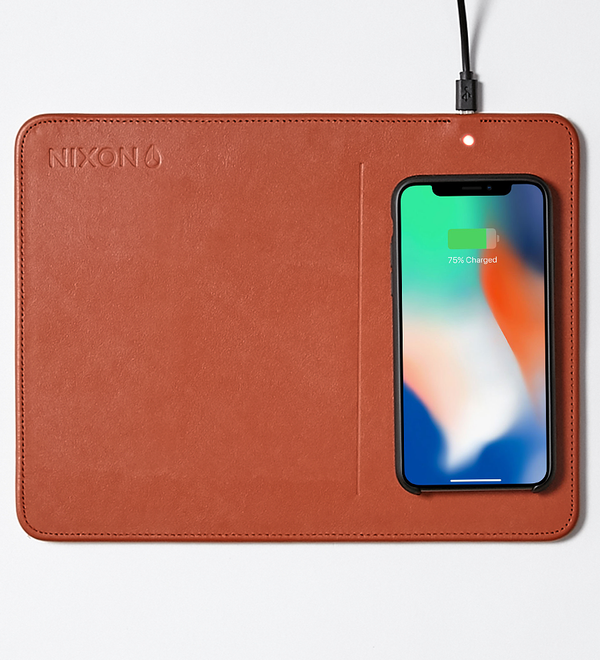 Wireless Phone Charging Pad - Saddle