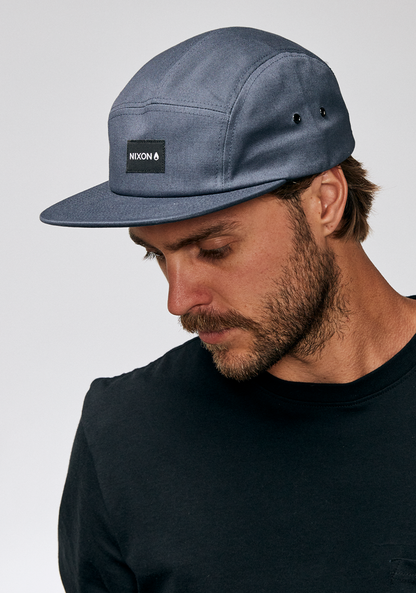 Mikey 5 Panel Hat - Navy View 6