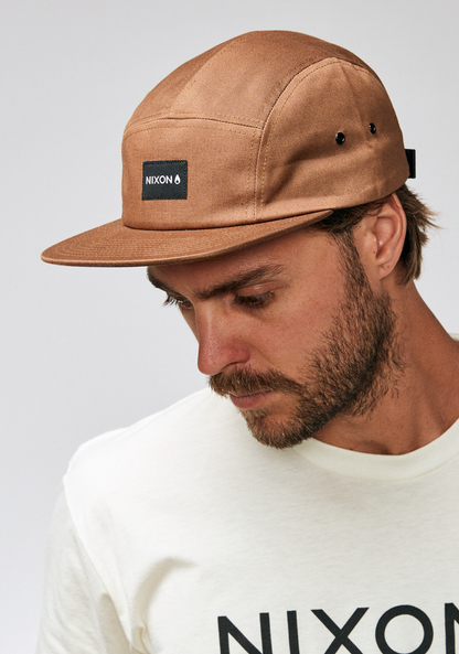 Mikey 5 Panel Hat - Brown View 6