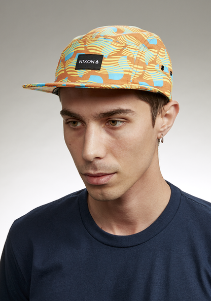 Mikey 5 Panel Hat - Sunrise / Multi View 5