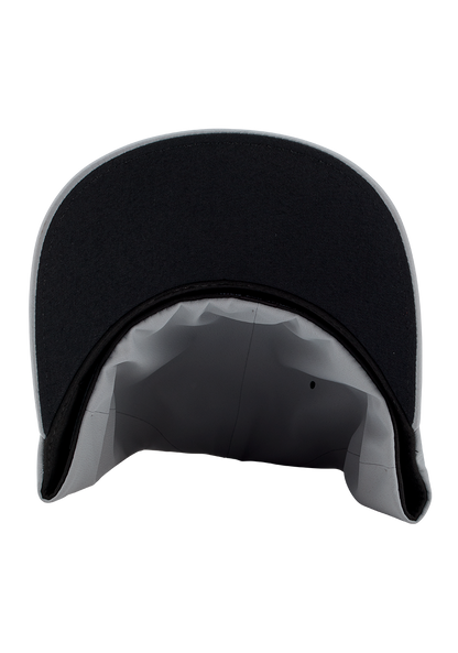 Delta Flexfit Hat - Silver View 4