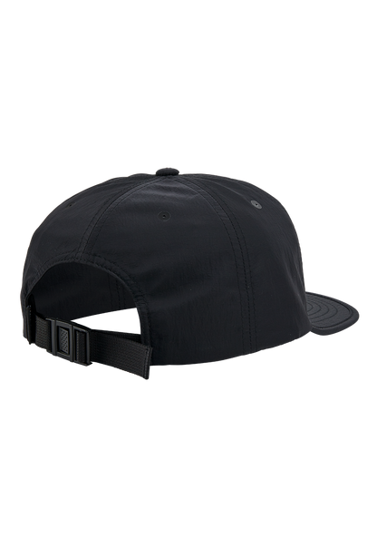 Flight Strapback Hat - Black View 2