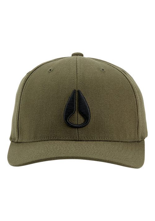 Deep Down Snapback - Olive