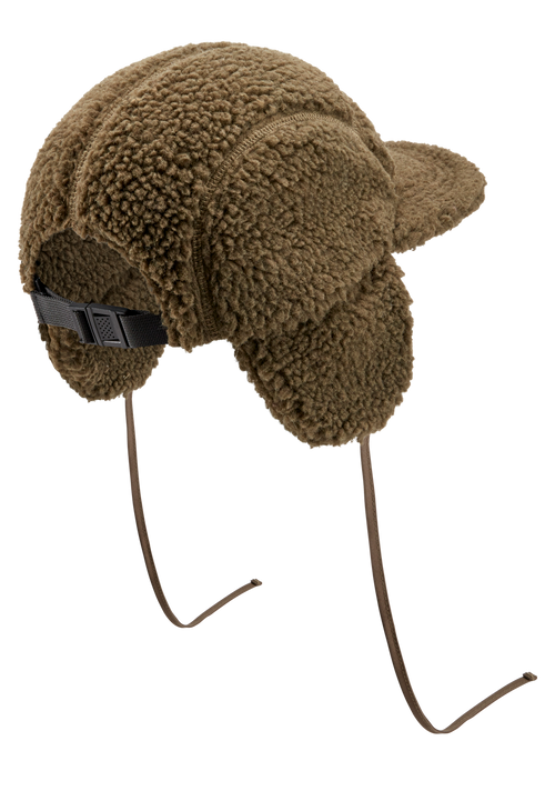 Babs Earflap Cap - Olive