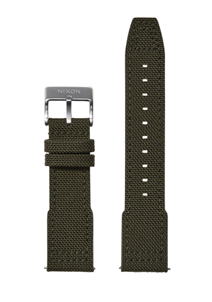 23mm Cordura Canvas Band - Forest Green View 1