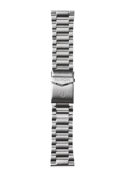 23mm Stainless Steel Band - All Silver