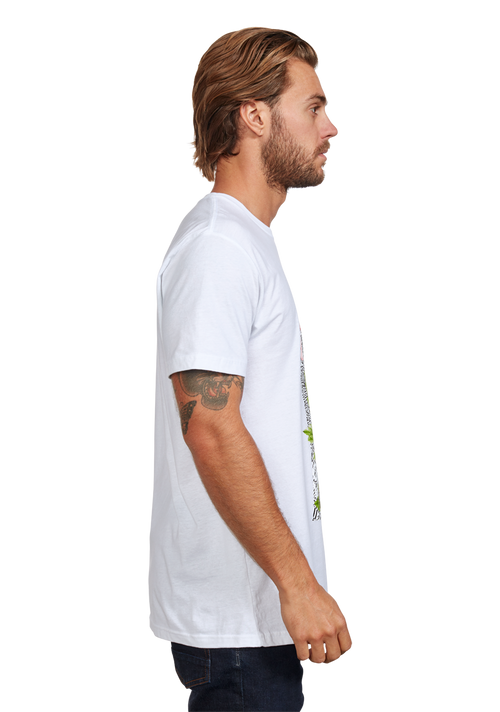 Warped Repreve® T-Shirt - White / Multi