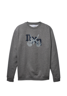 Rosas Crew Sweatshirt - Dark Heather Gray / Gray