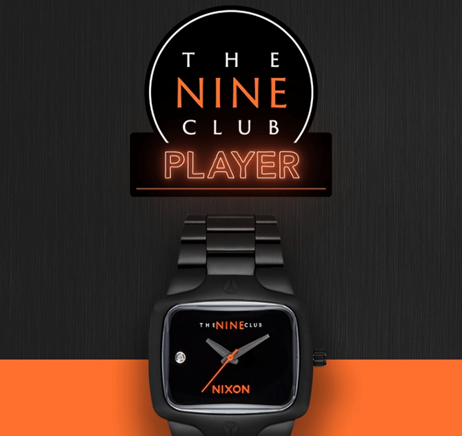 Nixon x Nine Club Limited Edition Player